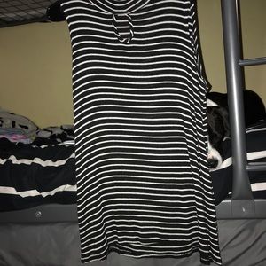 Long striped shirt